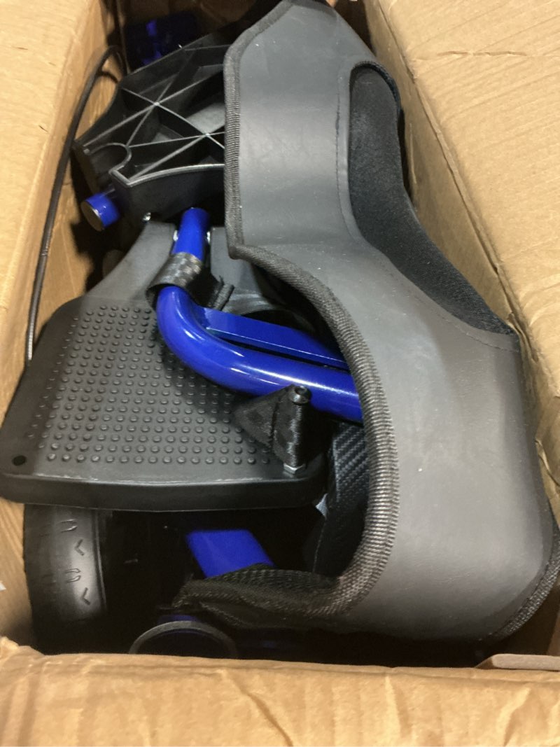 Condition photo showing Good Condition for Walkers for Seniors with Seat, 2 in 1 Rollator Walker & Transport Chair with Reversible Backrest & Detachable Footrests, Folding Wheelchair with 8" Anti-Slip PU Wheels, Blue