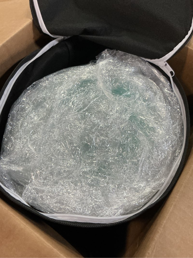 Condition photo showing New/Like New for beautyrest thermagel deluxe cooling pressure-relieving memory foam mattress topper, queen, 2-inch, blue queen 79"x59" 2 inch