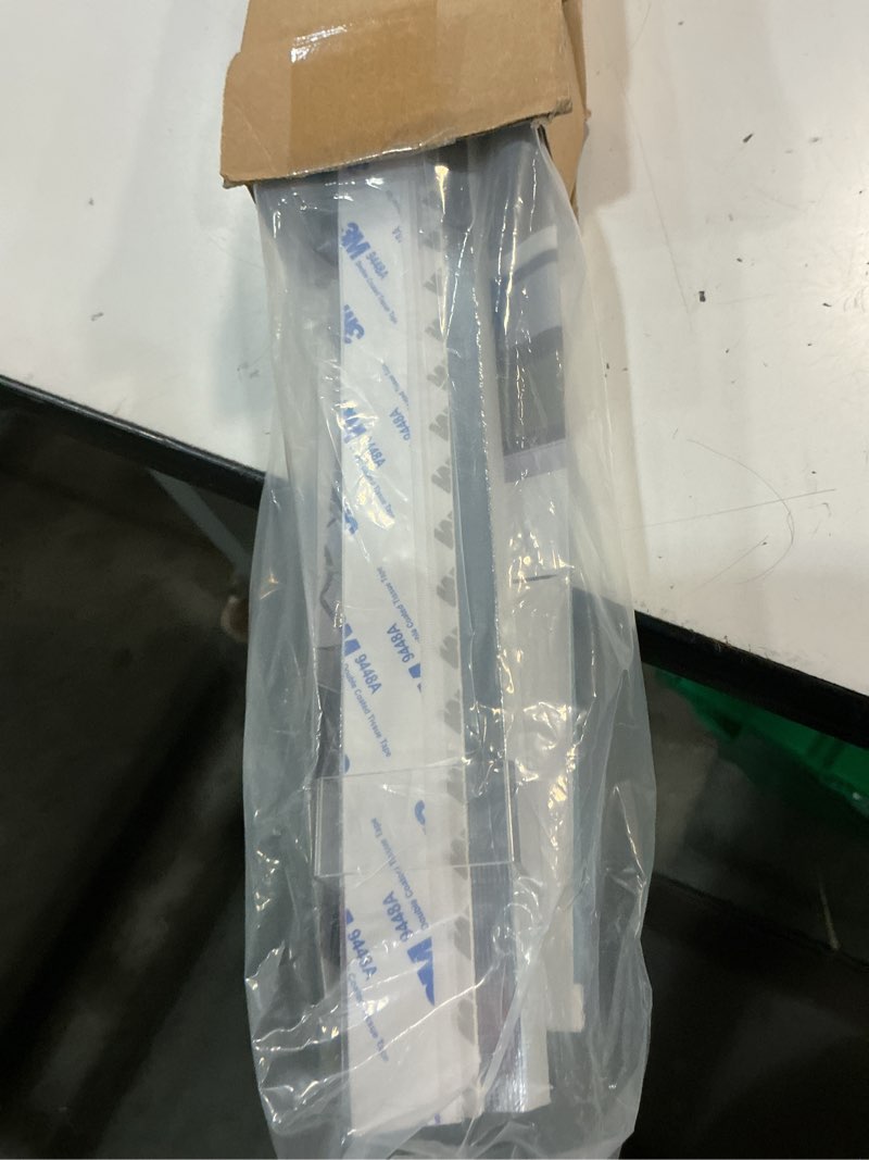 Condition photo showing Good Condition for changshade arch window shades blackout,half moon(radius: 24") blackout pleated window shades, half circle no drill cellular shades for windows, easy cut and install white 24"*48"-1pcs