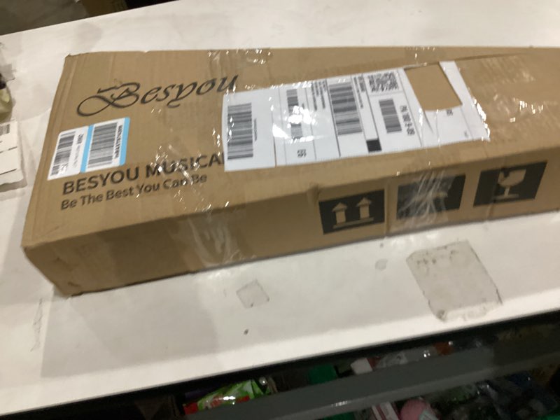 Condition photo showing New/Like New for 30in Beginner Acoustic Guitar Basic Starter Kit Tuner Bag Capo Strings Winders Strap Picks Student/Kids Guitar Pickguard with Gig Bag Blue