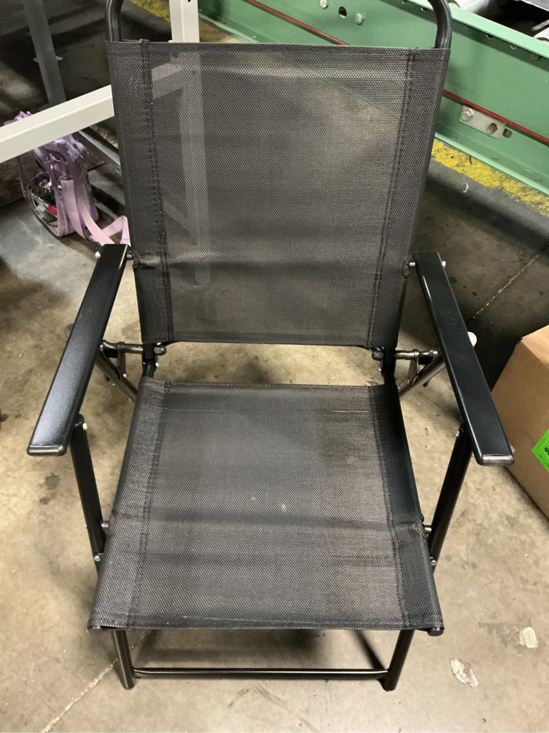 Condition photo showing Good Condition for flash furniture set of 1 mystic folding patio sling chairs; outdoor textilene lawn chairs with