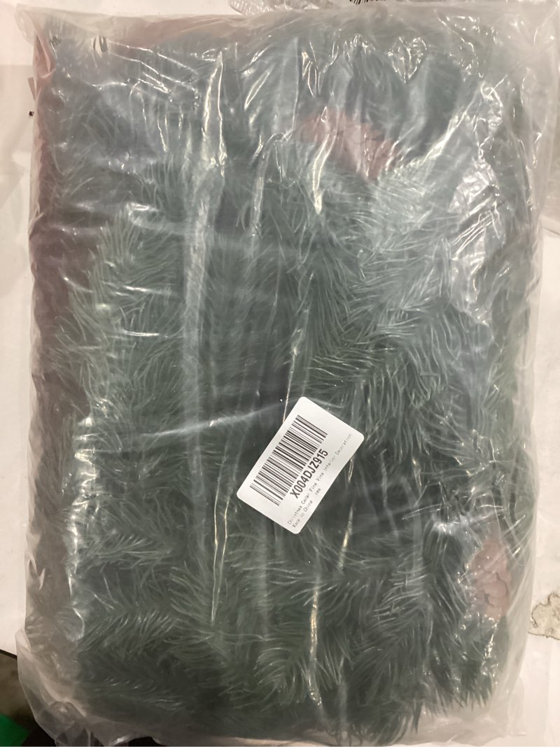 Condition photo showing New/Like New for Artificial Christmas Garland, Real Touch Norfolk Snow Pine Garland, Winter Greenery Garland for Table, Mantle, Staircase, Wall, Front Door, Porch, Indoor, Outdoor Christmas Decorations, 6FT 1pcs
