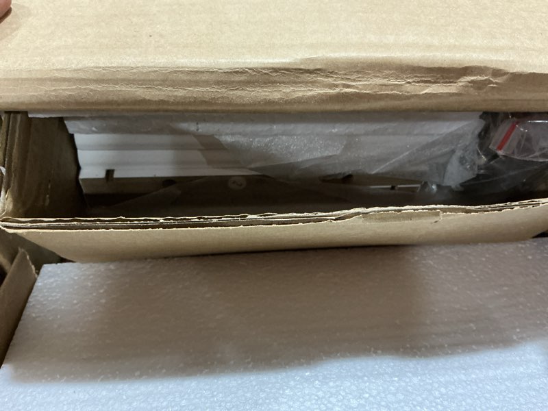 Condition photo showing Good Condition for Bathroom Wall Cabinet, Bathroom Cabinet Wall Mount with 2 Doors and Open Shelf, Over The Toilet Wall Storage Cabinet, Bathroom Medicine Cabinet Bathroom Cabinet White