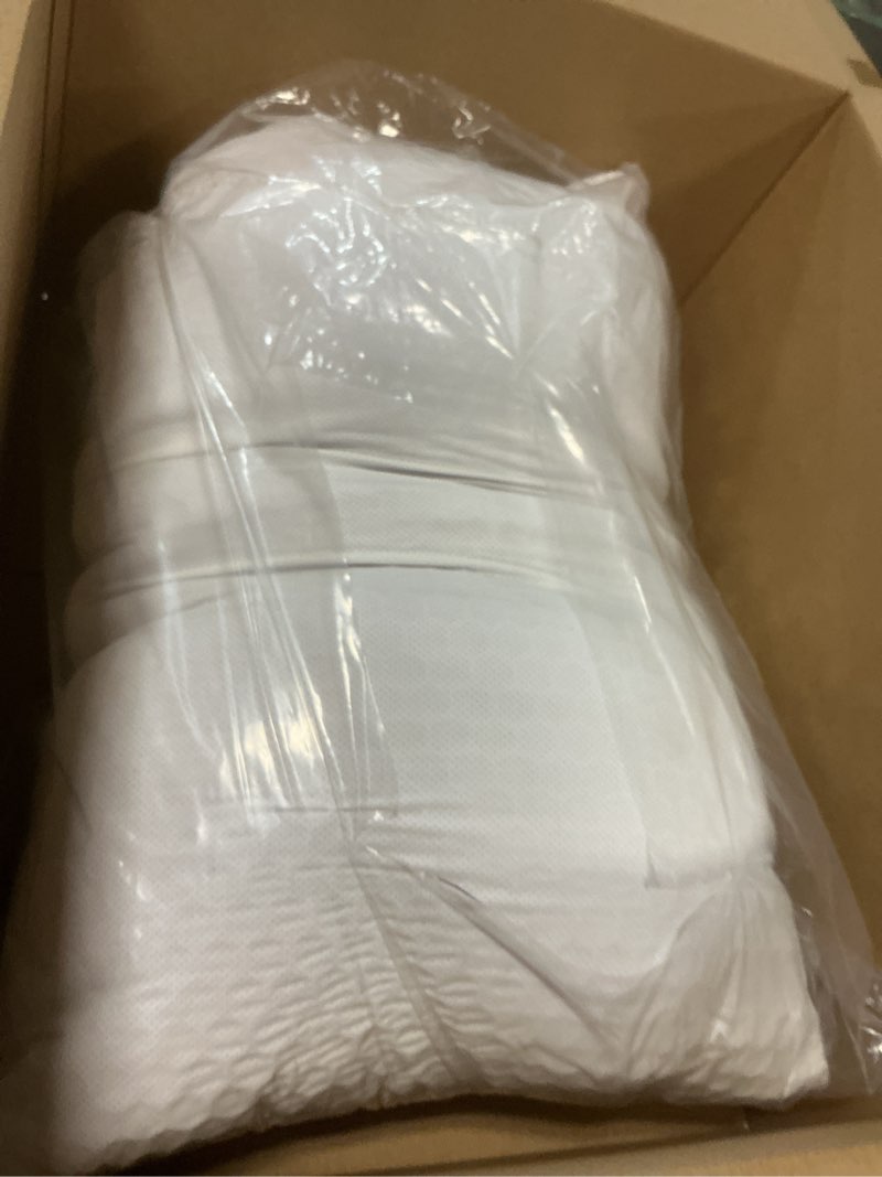 Condition photo showing Good Condition for Adjustable Bamboo Charcoal Memory Foam Pillow – 28x16 in Classic Shape, for Neck & Shoulder Support – 3D Honeycomb Cooling Cover – Ergonomic Pillow for Side, Back, & Stomach Sleepers 1 28x16 - Honeycomb Cover