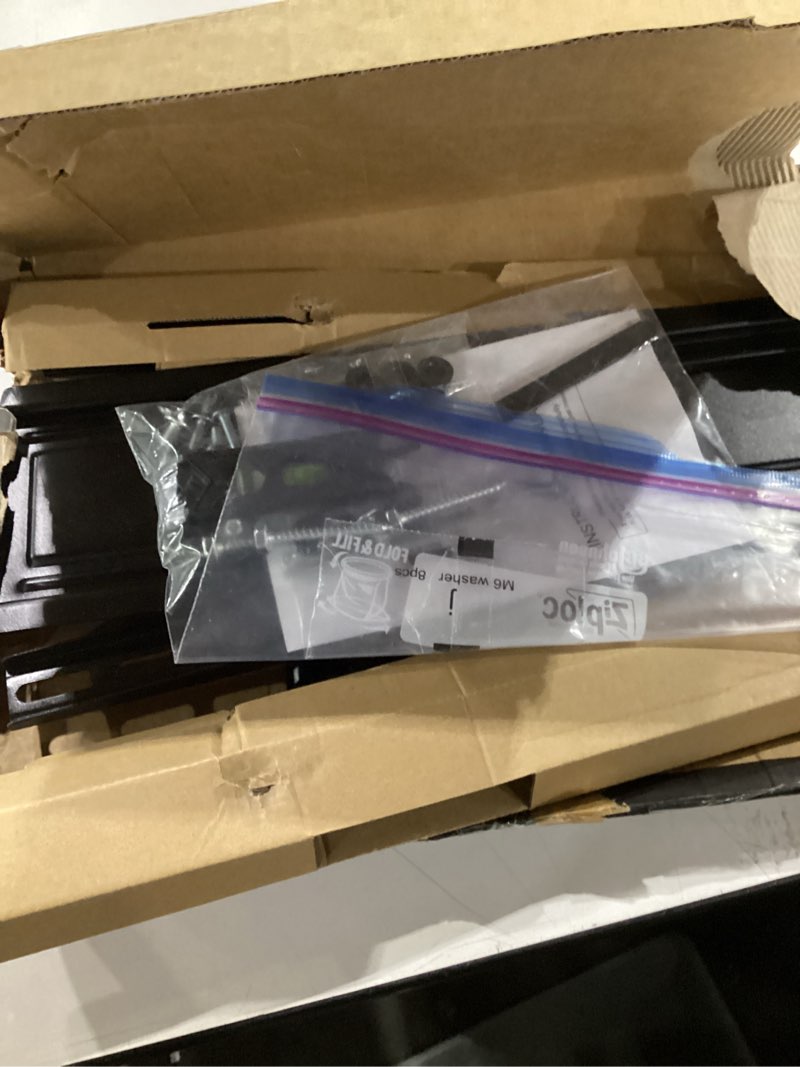 Condition photo showing As Is for usx mount swivel tv wall mount for 26-60 inch tvs up to 80 lbs, single articulating arm, full motion tv wall mount bracket with swivel and tilt, max vesa 400x400mm 26-60"
