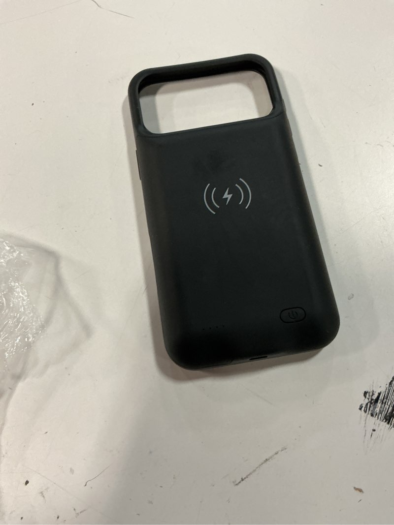 Condition photo showing Good Condition for yingykj battery case for iphone 17, upgraded 10000mah pack rechargeable charger case support carplay with wireless charging compatible for iphone 17 (6.3 inch) external battery charging cover (black)