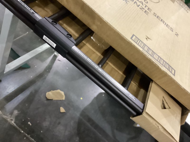 Condition photo showing Good Condition for Toddleroo by North States - Easy Swing & Lock Baby Gate Series 2: Metal Safety Gate for Stairs & Doorways - Adjustable 28.68 to 47.85 Inches Wide - 31 Inches Tall - Matte Bronze