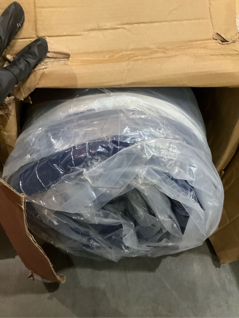 Condition photo showing Good Condition for king size mattress, 14 inch medium firm king mattress in a box, hybrid mattresses with high density gel memory foam & independent pocket springs for motion isolation & edge support, release stress blue 14.0 inches king (u.s. standard)