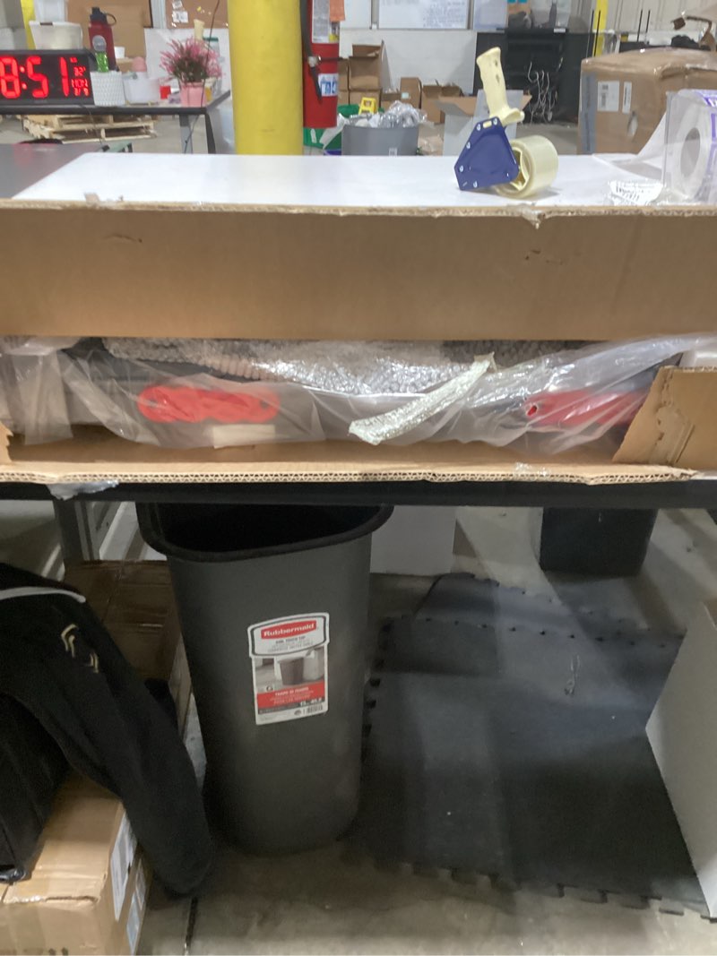 Condition photo showing New/Like New for Walking Pad with Handle Bar and Incline, 3.0HP Electric Portable Small Treadmills with Incline for Home Small Spaces, 0.6-7.6MPH Compact Walking Pads Treadmill with Handles, 350LBS Black 3