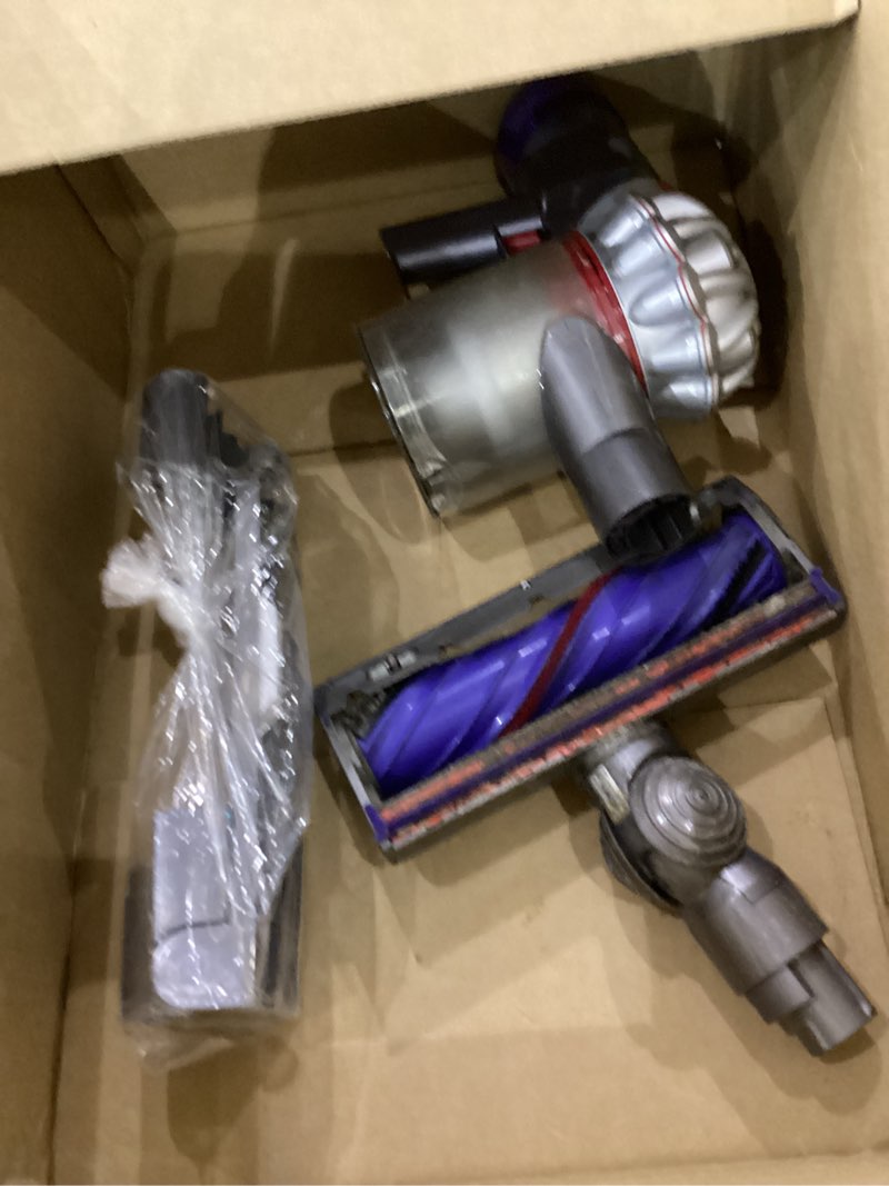 Condition photo showing As Is for Dyson V8 Plus Cordless Vacuum, Cleans Hard Floors and Carpets, Detangles, Converts to Handheld, 115AW, 2 Power Modes, Up to 40 Minutes¹