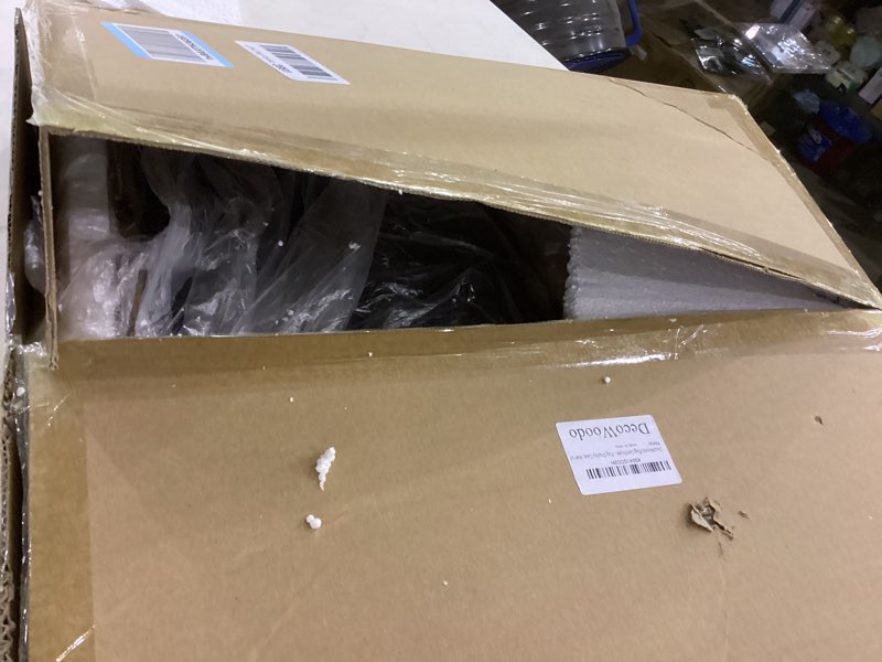 Condition photo showing New/Like New for Solid Wood Flag Certificate Display Case with HD Tempered Glass for Small Folded 3'x5' American Flag(Not for 9.5'x5' Burial Flag), Veteran Military Shadow Box Felt-Lined Holder for Badge Medal, Walnut