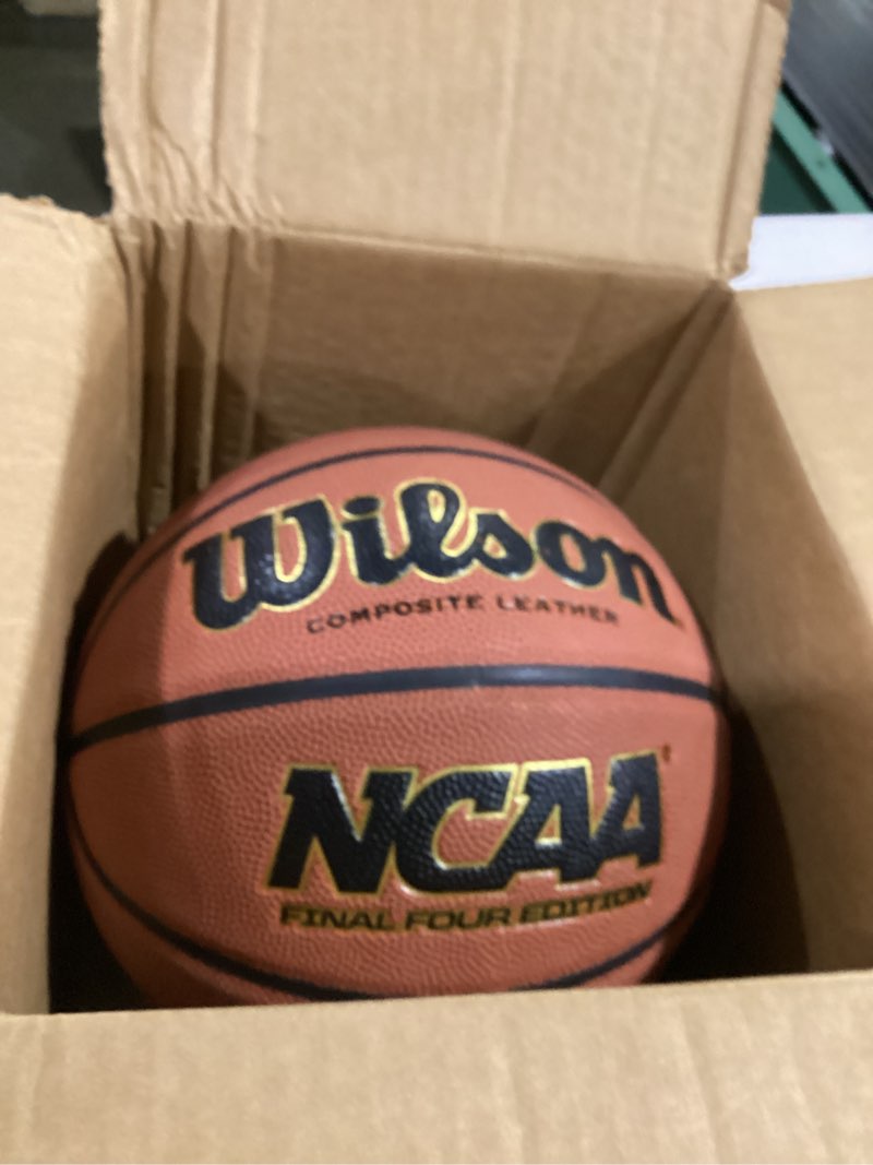 Condition photo showing Good Condition for wilson verified indoor/outdoor basketballs brown/black size 5 - 27.5"