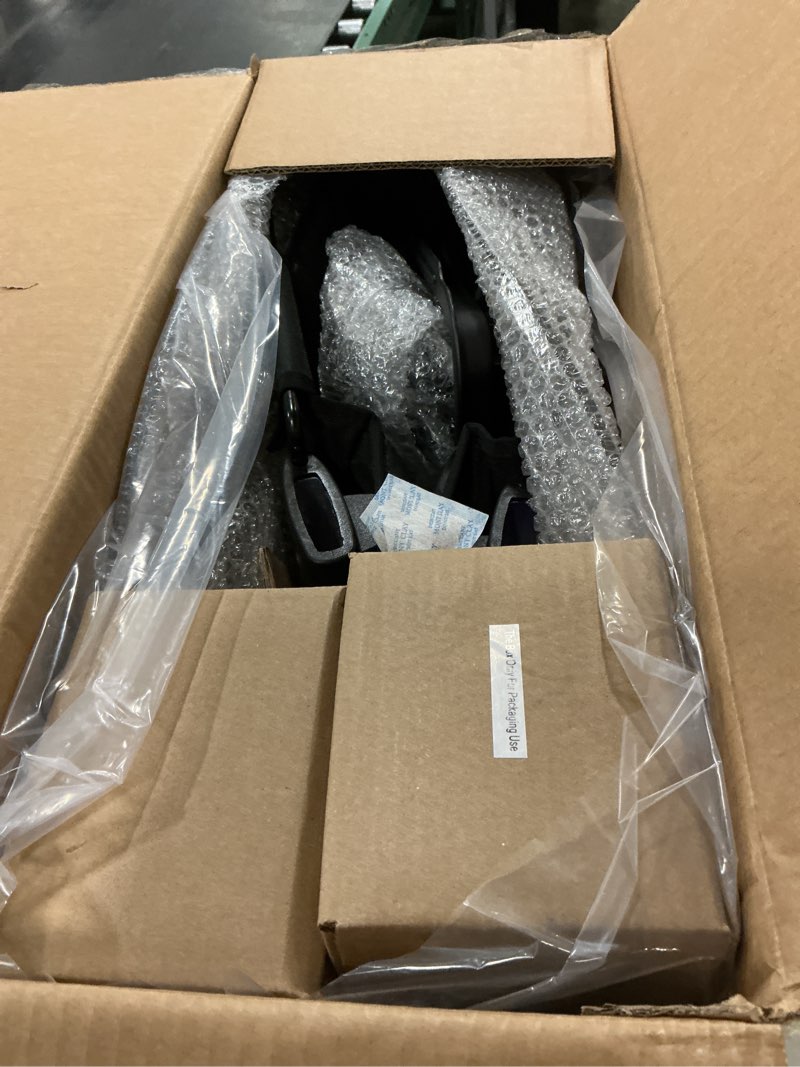 Condition photo showing New/Like New for Ambliss Rollator Walkers with Seat for Seniors, 8" Wheels, 300lb. Weight Capacity, All Terrain Lightweight Walkers for Seniors with Backrest, Height Adjustable Foldable Walker (Purple-3Wheel)