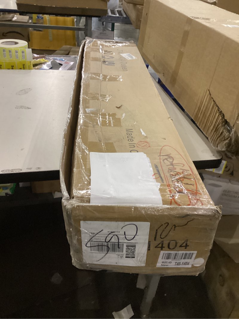 Condition photo showing New/Like New for 14 Inch Metal Bed Frame Queen Size No Box Spring Needed, Heavy Duty Platform Support Up to 3000 lbs, Easy Assembly, Noise Free, Black Queen 14 Inch