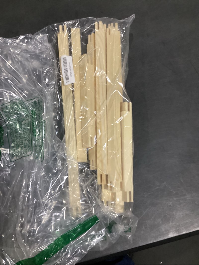 Condition photo showing Good Condition for hotop 6 set stretcher bars for needlework 6 sizes wooden canvas stretcher bars for needlepoint embroidery stitch frame set bundle with crafts (6 size,natural) natural 6 size 6