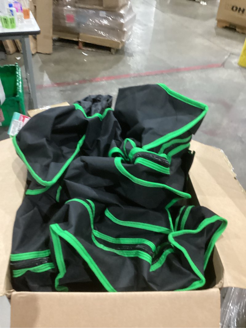 Condition photo showing Good Condition for grow tent for plants indoor\" mylar hydroponic grow tents indoor grow room for plant fruit flower veg with observation window & removable waterproof floor tray