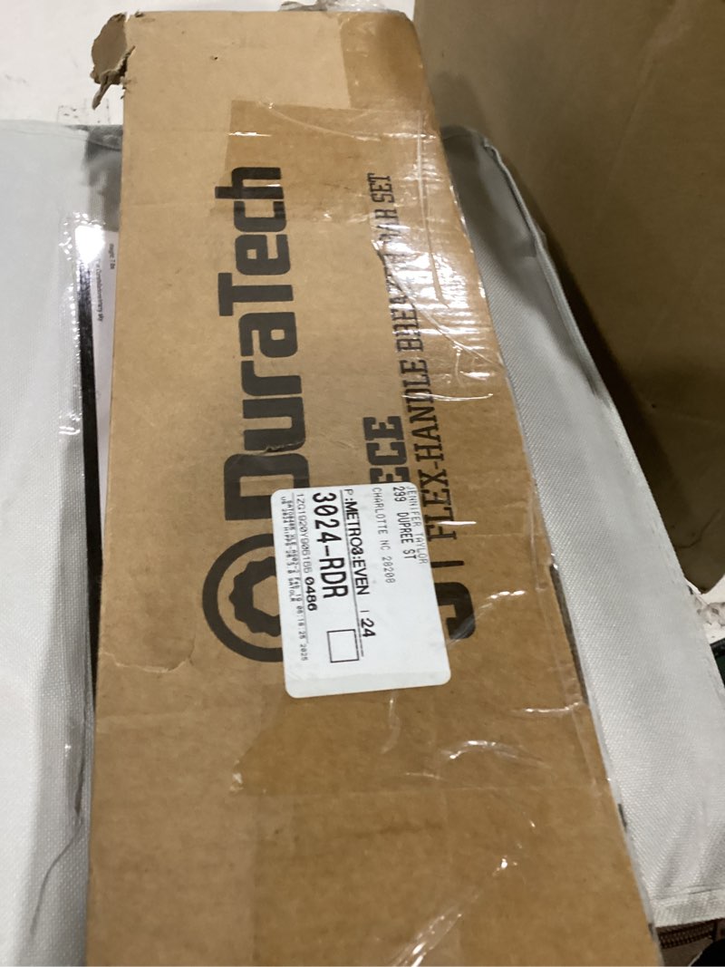 Condition photo showing New/Like New for duratech 3-piece breaker bar set with 180° rotatable head, 6"-15" lengths, premium chrome alloy silver