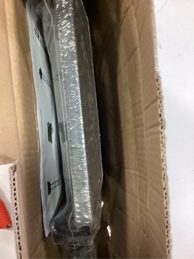 Condition photo showing Good Condition for heavy duty poster stand for display, sign board holder banner floor stand 0.8in thick strong base black pedestal adjustable height up to 75in for wedding, restaurant, business 1pack