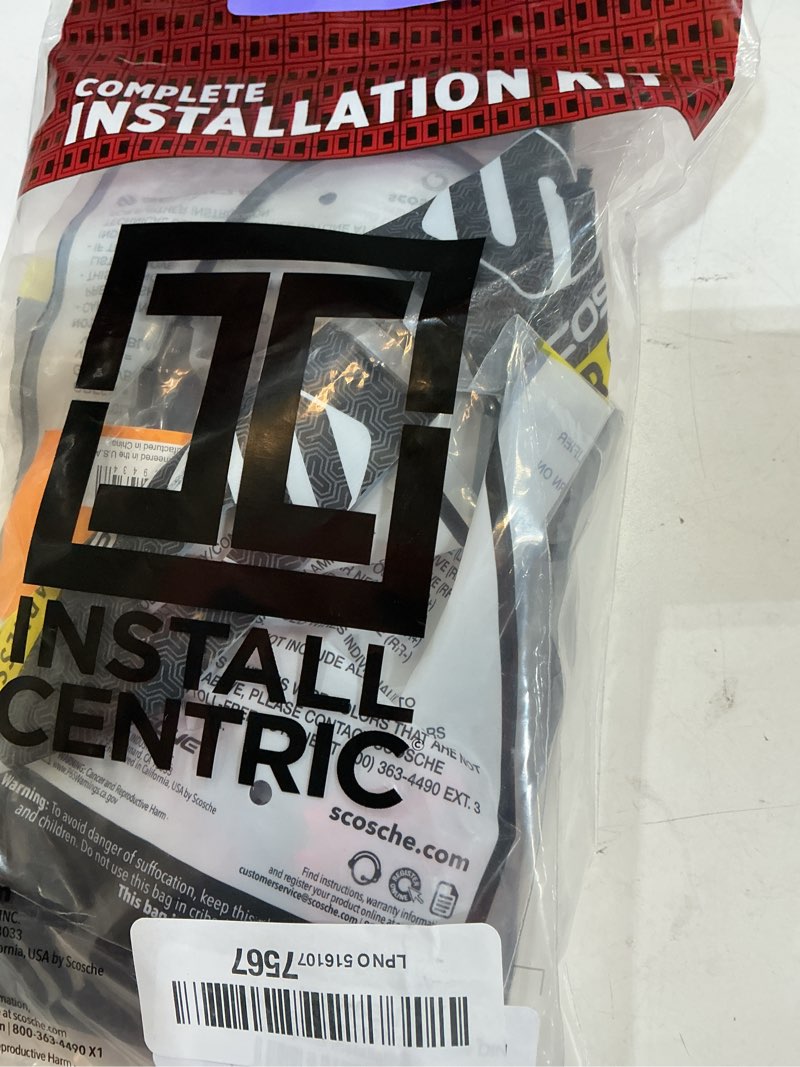 Condition photo showing New/Like New for scosche iccr6bn double din radio installation dash kit compatible with select 2007-2019 chrysler, dodge, jeep and ram vehicles - complete aftermarket car stereo install kit - see fit guide in images complete installation kit