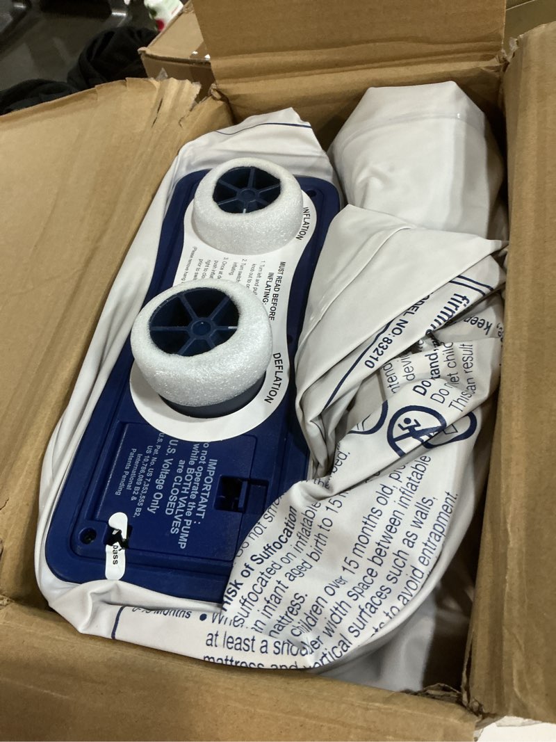 Condition photo showing Good Condition for enerplex air mattress with built in pump - self-inflating blow up mattress with neck support - inflatable air bed for portable travel & home use 15" queen size