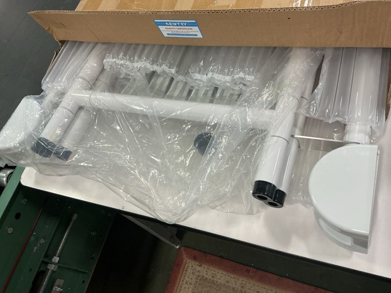 Condition photo showing Good Condition for NEWTRY 21” Folding Shower Seat Wall Mounted(Fixed Height), 660lb Fold Down Shower Seat with Spring Auto-Return (Requires Drilling), Foldable Shower Chair for Home Care, for Bathroom Inside Shower