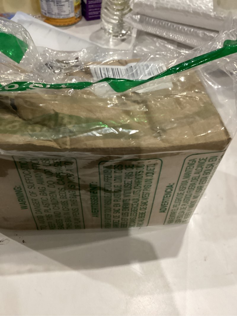 Condition photo showing New/Like New for R FLORY 2 Pack Qtip Holder Glass Apothecary Jars with Lids Bathroom Storage Organizer for Cotton Swabs, Balls, Pads, Floss Picks, Vanity Storage Containers for Makeup, Candy, Jewelry (10+24oz, Amber)