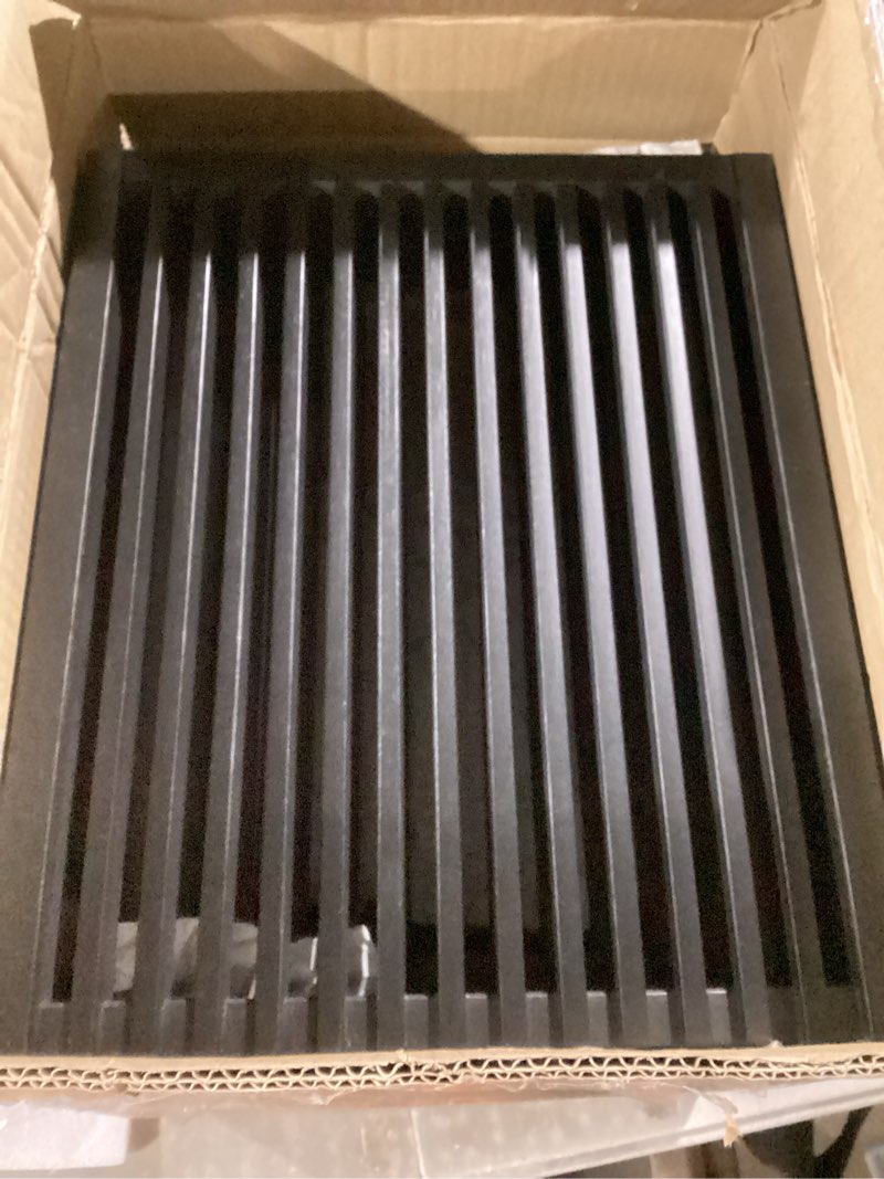 Condition photo showing New/Like New for similar  to photo upsimples floating shelves for wall, wall shelves for decor storage set of 6, wall mounted wood shelf for bedroom, living room, bathroom, kitchen, picture ledge shelf, black black 15.7in