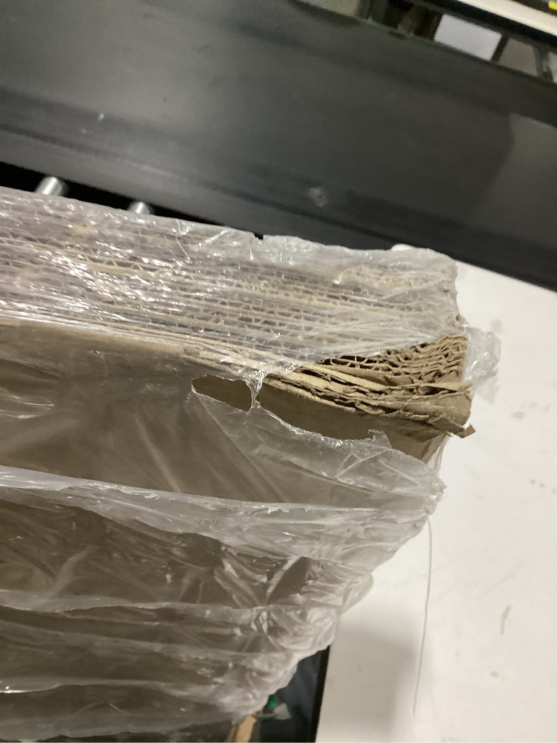 Condition photo showing As Is for flipside products 32" x 40" kraft two sided (c-flute) corrugated project sheets, cardboard sheets, flat packing inserts, crafts, pads packing, brown, pack of 25 25 pack c-flute
