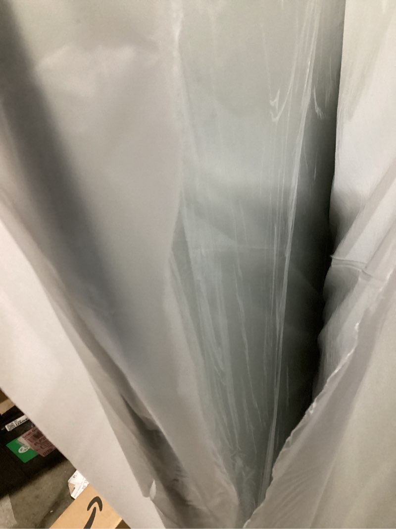 Condition photo showing Good Condition for okpal black led bathroom mirror for wall, 55x36 frame lighted bathroom mirror, front and backlit lighted vanity mirror, dimmable, anti-fog, shatterproof, etl listed, horizontal/vertical matte black 55"l x 36"w