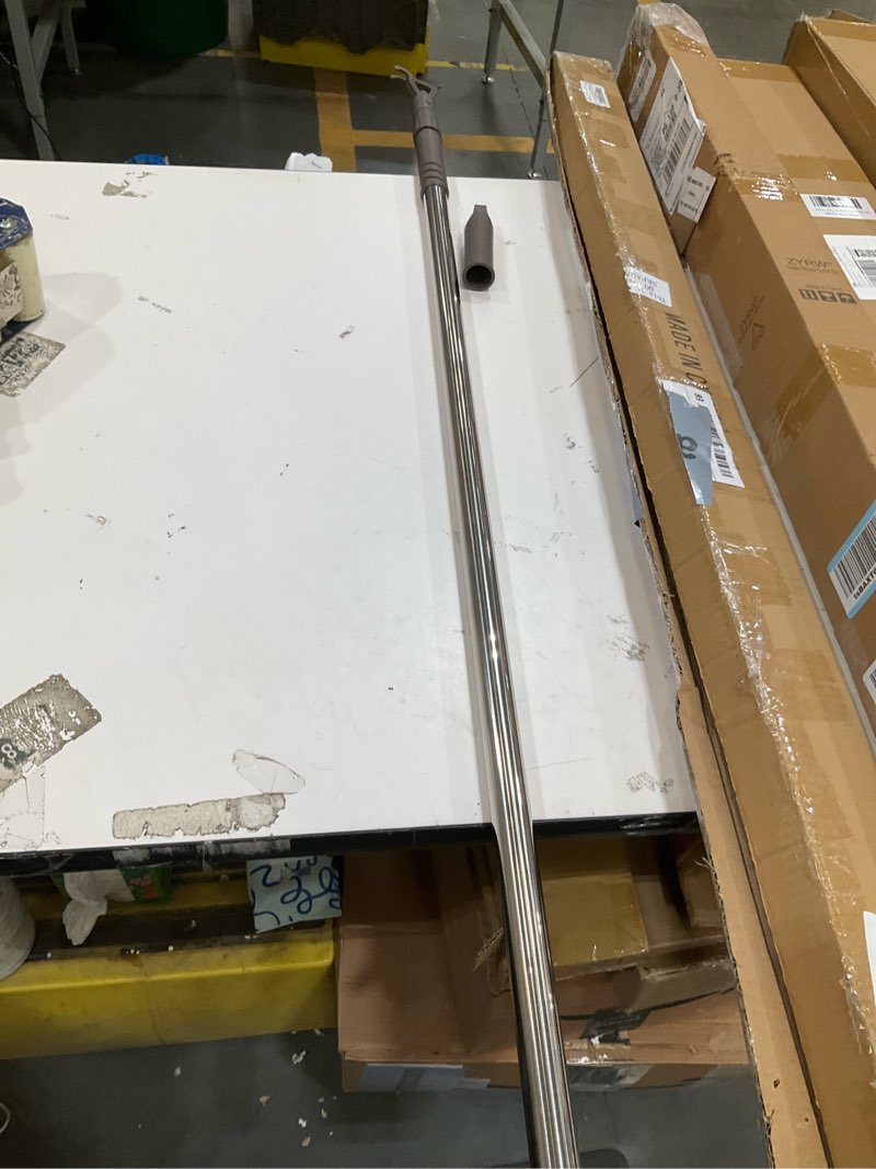 Condition photo showing Good Condition for 1 pack telescoping skylight pole with hook 47 to 79 inch wand for blinds tension rod blinds shades stainless steel adjustable curtain pull wand for skylight cordless window (brown) 1 brown up 47 to 79 inch
