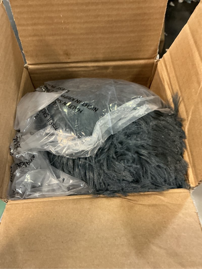 Condition photo showing Good Condition for himax dog beds for small dogs, donut dogs beds with blanket attached, calming dog bed washable (20"/26"/35") grey 20.0"l x 20.0"w x 7.0"th grey