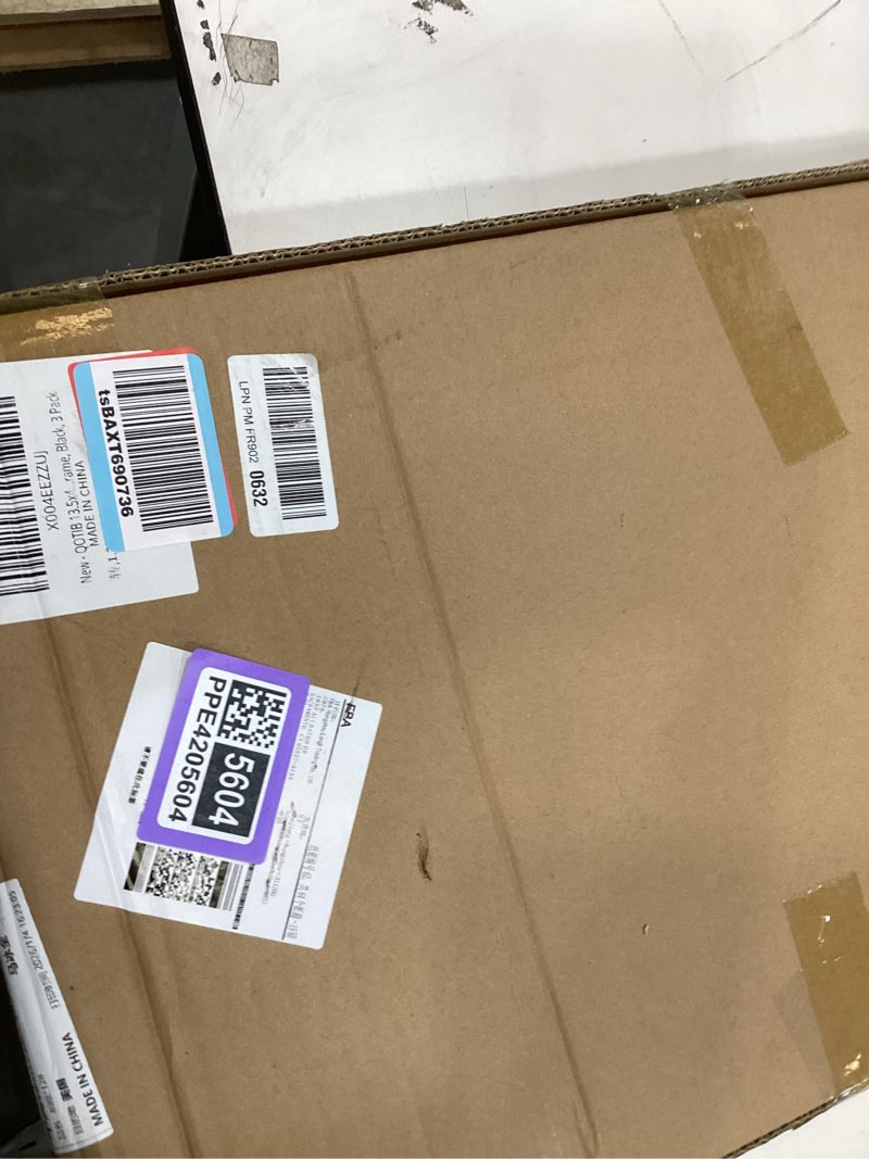Condition photo showing Good Condition for wood 13.5x40 picture frame black for wall hanging, 13.5 x 40 frame poster photo frame for wall horizontally or vertically, black, 3 pack 3 13.5x40 inch