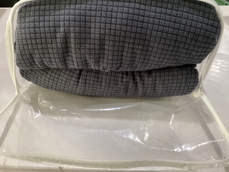 Condition photo showing As Is for asnomy stretch oversized couch covers for sofa slipcover,charcoal ash | 1-piece sofa covers washable(94"-110") 4-seater furniture protector with non skid foam and elastic bottom for kids, pets