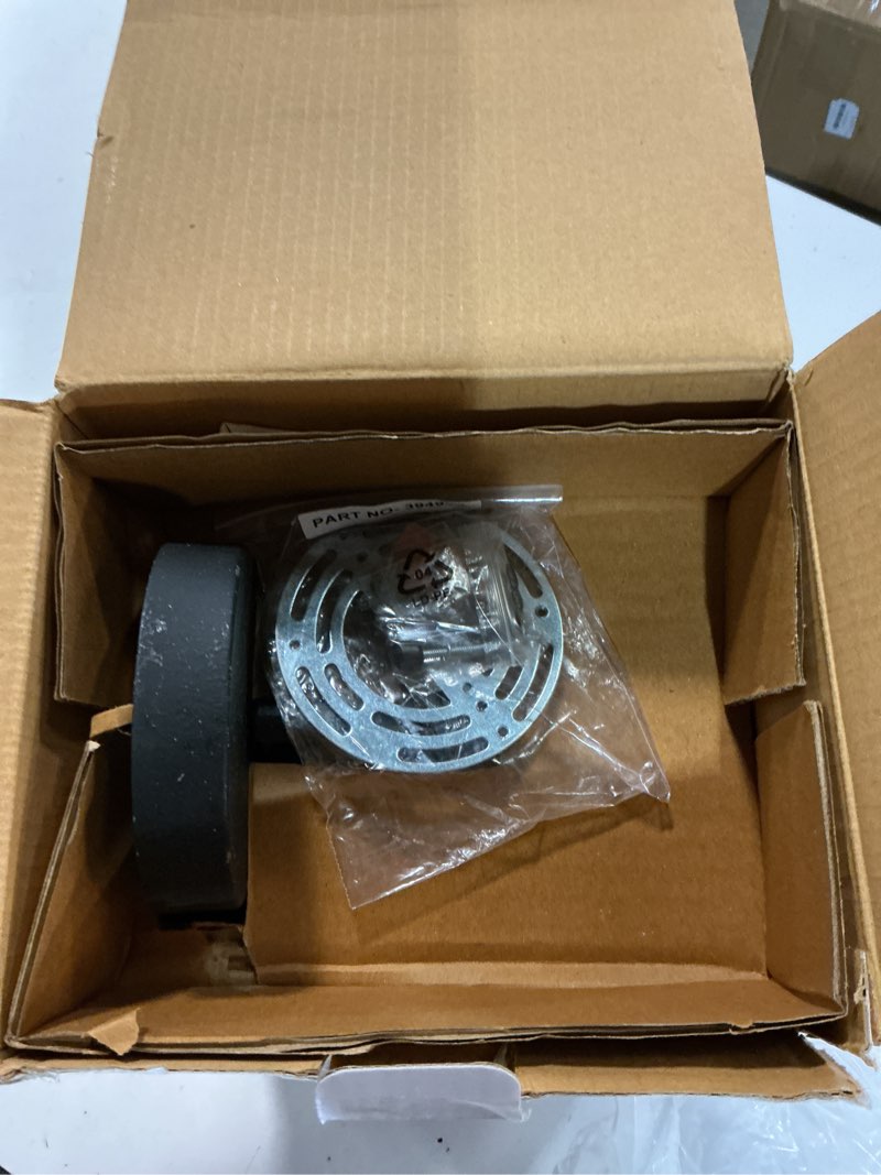 Condition photo showing As Is for kichler barrington 1 -light 10-in h distressed black hardwired outdoor wall light