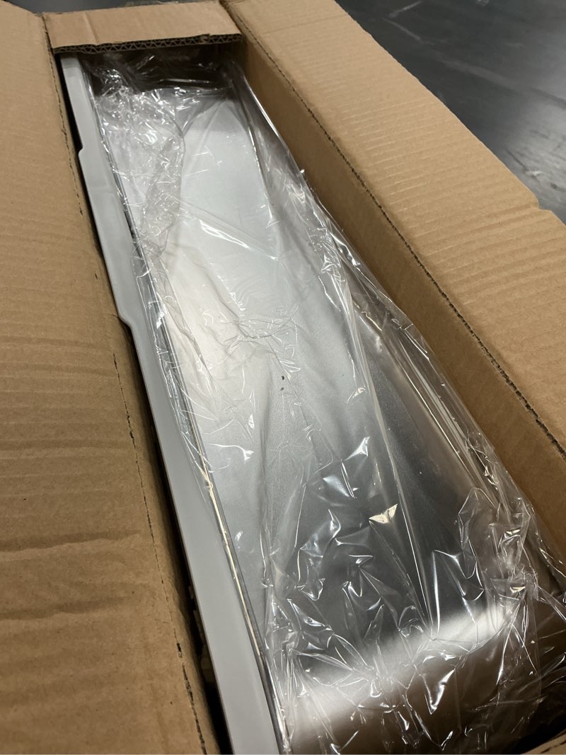 Condition photo showing New/Like New for Stainless Steel Litter Box | XL Enclosed Cat Litter Boxs with Lid for Big Cats | High Sided, Anti-Urine Leakage | Non-Stick Bottom & Includes Litter Mat & Metal Scoop X-Large Silver Gray