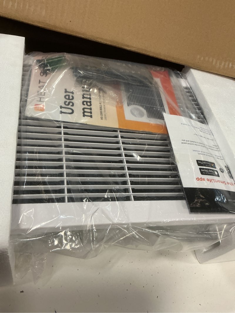 Condition photo showing Good Condition for heat storm 1500 watt electric in-wall heater with wifi