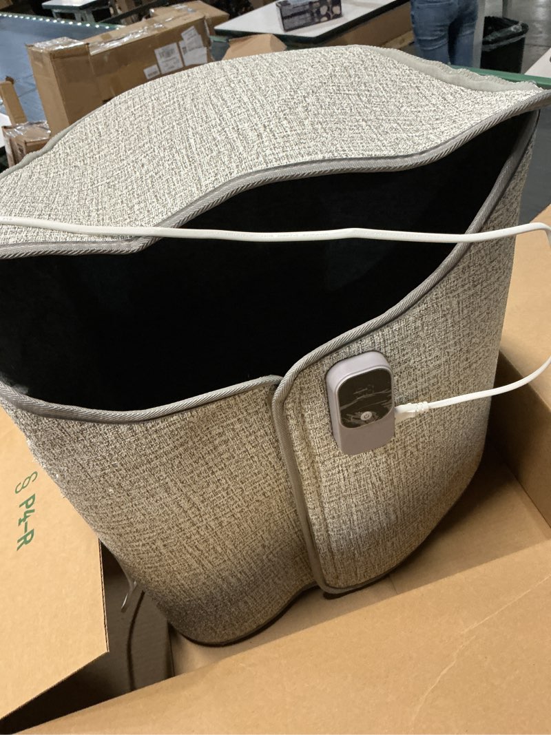 Condition photo showing Good Condition for under desk heater & space heater for indoor use,leg foot feet warmer for office home quiet, small portable personal office heater accessories,essentials supplies for women men gifts medium medium grey