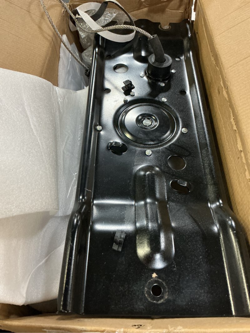 Condition photo showing As Is for geluoxi 924-535 spare tire hoist winch carrier replacement for 2005-2010 jeep grand cherokee 52089369ac, 52089369ad