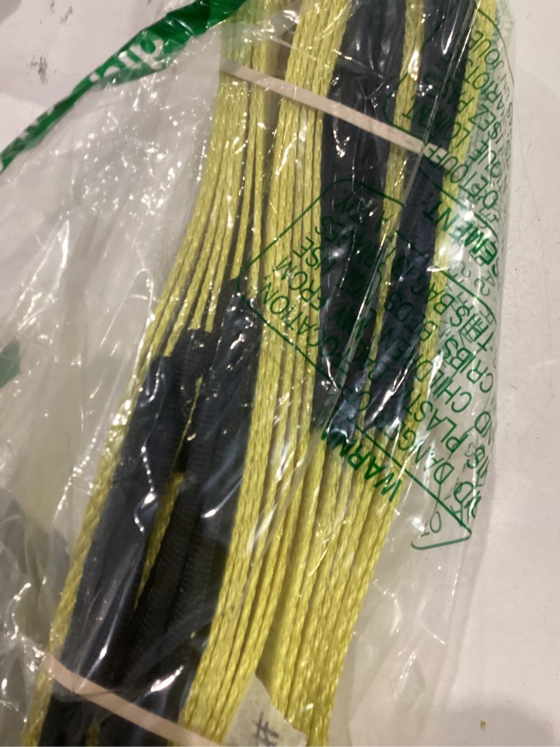 Condition photo showing Good Condition for toolly 2 pack 6' x 2" lift sling straps for construction 10,000 pound capacity 6feet x 2inch