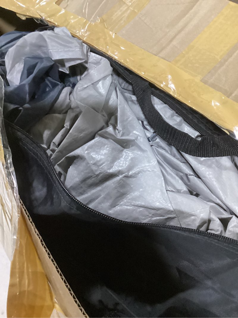 Condition photo showing Good Condition for crown shades 10x10 pop up canopy with 1 side wall - beach tent with one push setup - outdoor sun shade for events, parties, camping - gazebo with sto-n-go cover bag (grid grey)