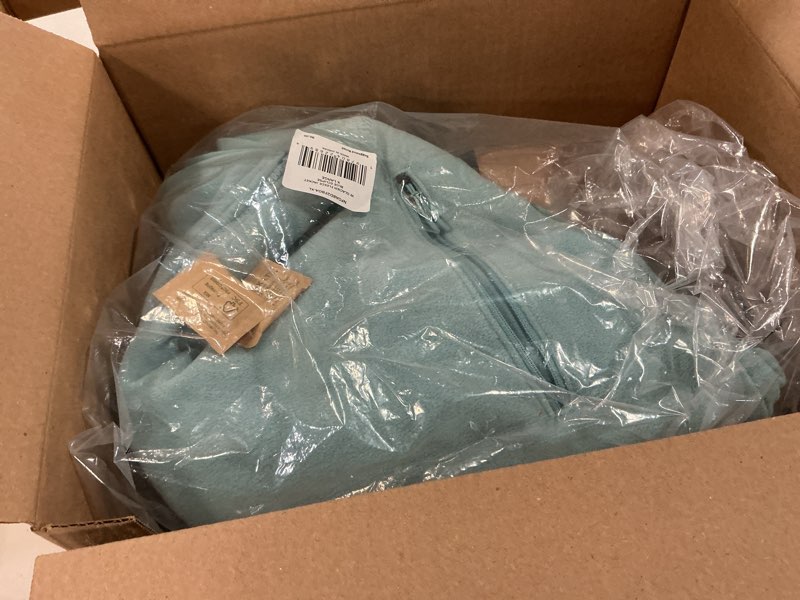 Condition photo showing As Is for THE NORTH FACE Women's Glacier Fleece Jacket | Zippered Hand Pockets & Stretch Binding on the Collar, Cuffs & Hem X-Large Blue Eclipse