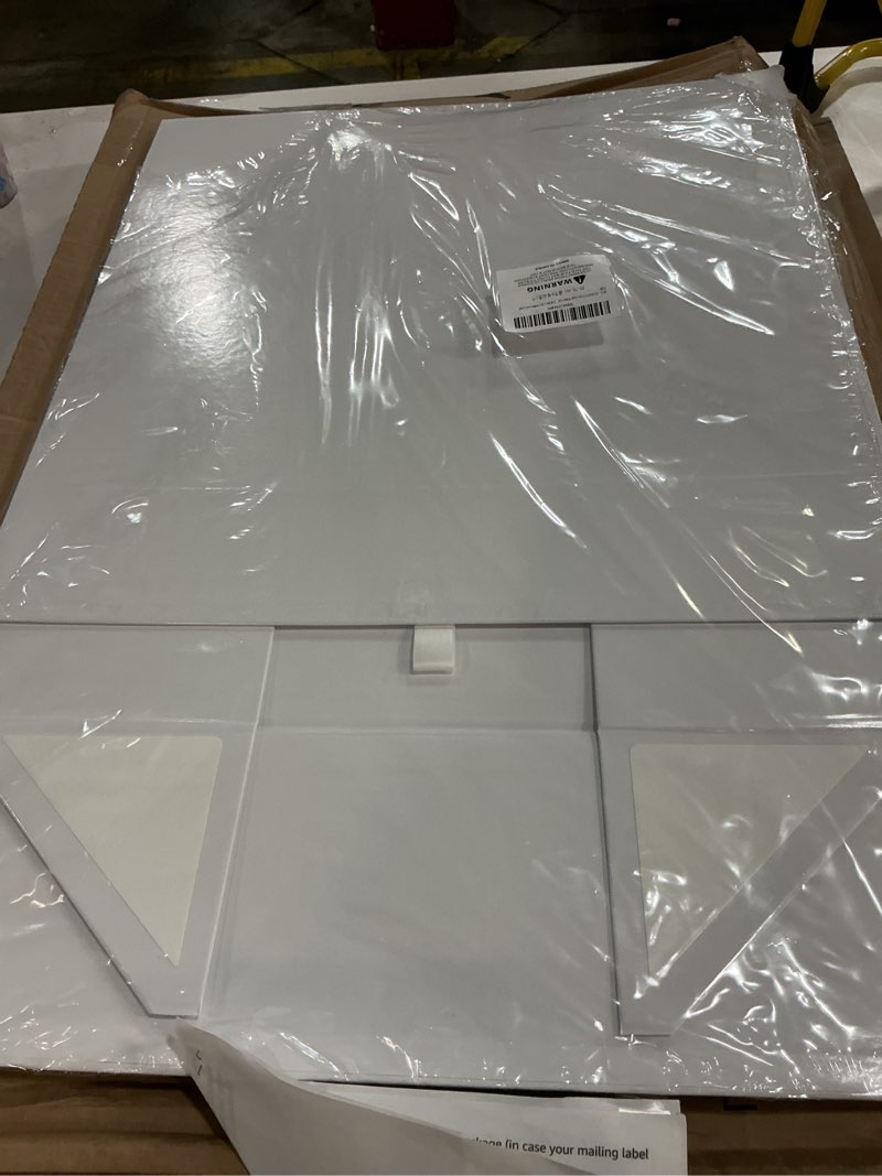 Condition photo showing New/Like New for extra large white gift box 19x16x6 inches,gift boxs for presents with lid magnetic closure collapsible,bridesmaid proposal box,birthday, christmas,for clothes and large gifts 19x16x6inch-white-pack of 1