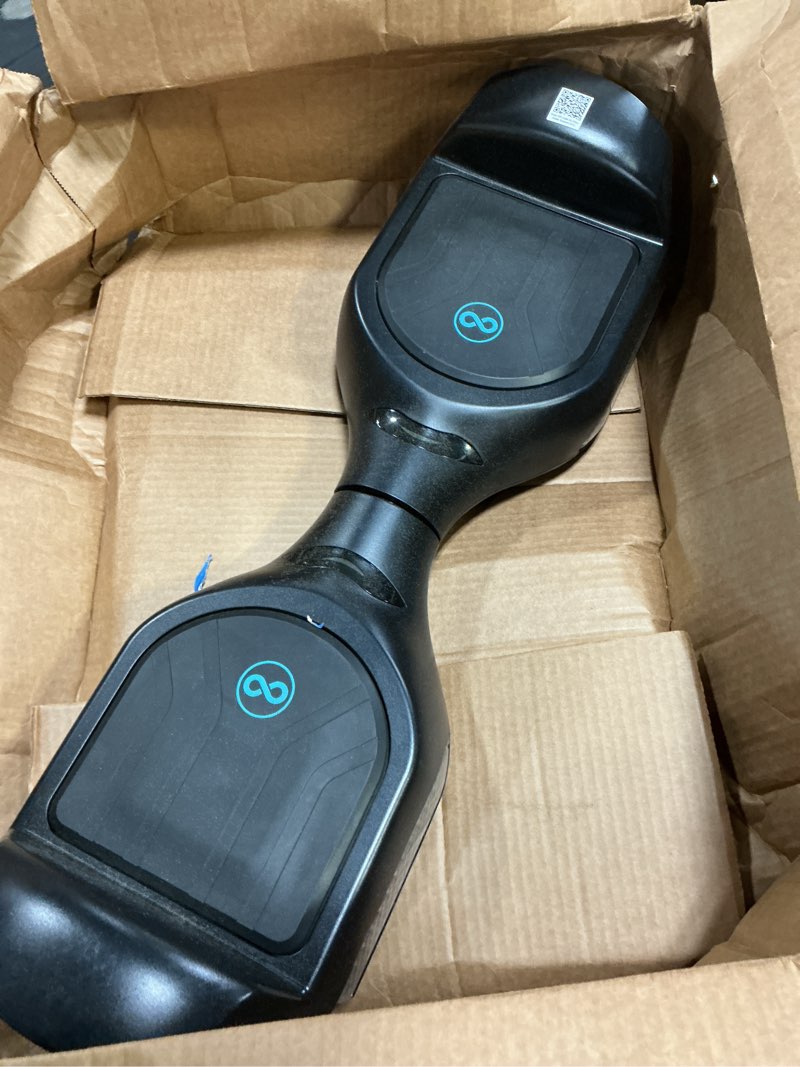 Condition photo showing As Is for gyroor g13 all terrain self balancing scooter w/ led lights & bluetooth *issue*