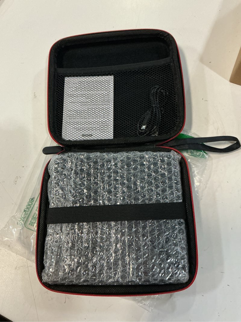 Condition photo showing Good Condition for external cd/dvd drive, usb-c/usb 3.0 cd burner dvd player, compatible with macbook, imac, windows 11/10/8/7 laptops and pcs, portable disc reader with carrying case 5in1 whith bag