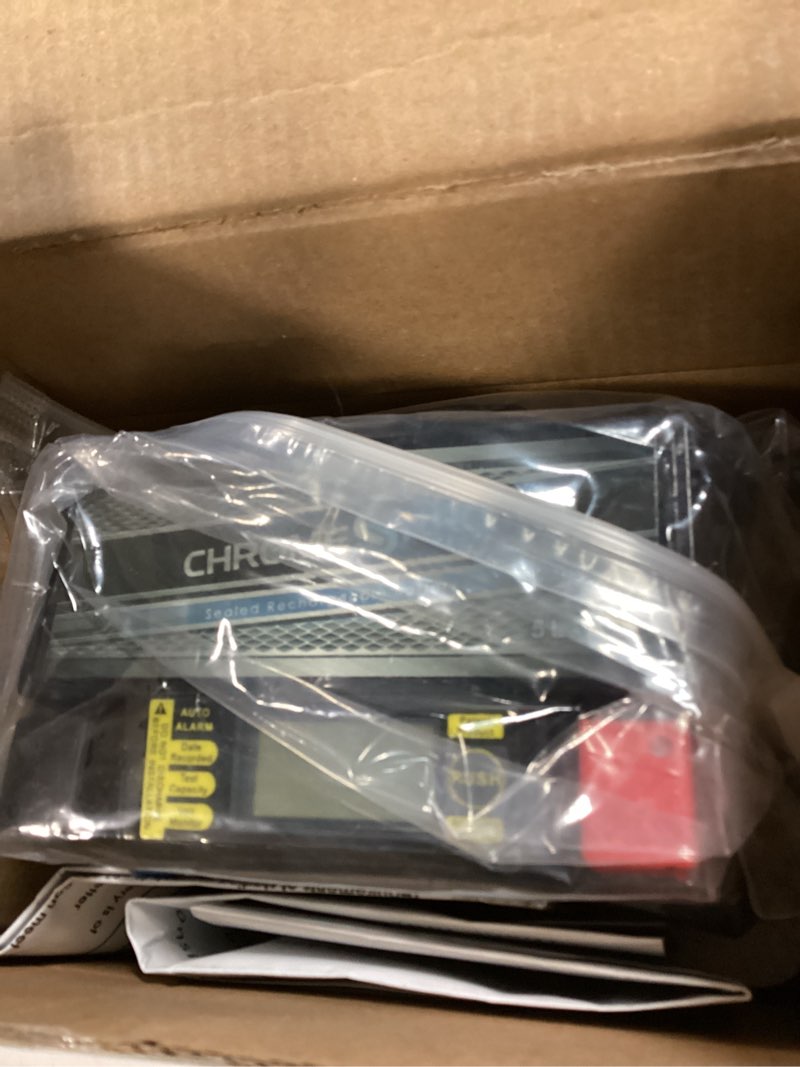 Condition photo showing New/Like New for chrome pro igel ytx5l-bs battery – 70 cca, gel electrolyte, lcd display, 12v 4ah – fits atv, motorcycle, scooter, jet ski, dirt bike, utv, snowmobile & more – t3 nut & bolt terminal ytx5l-bs igel