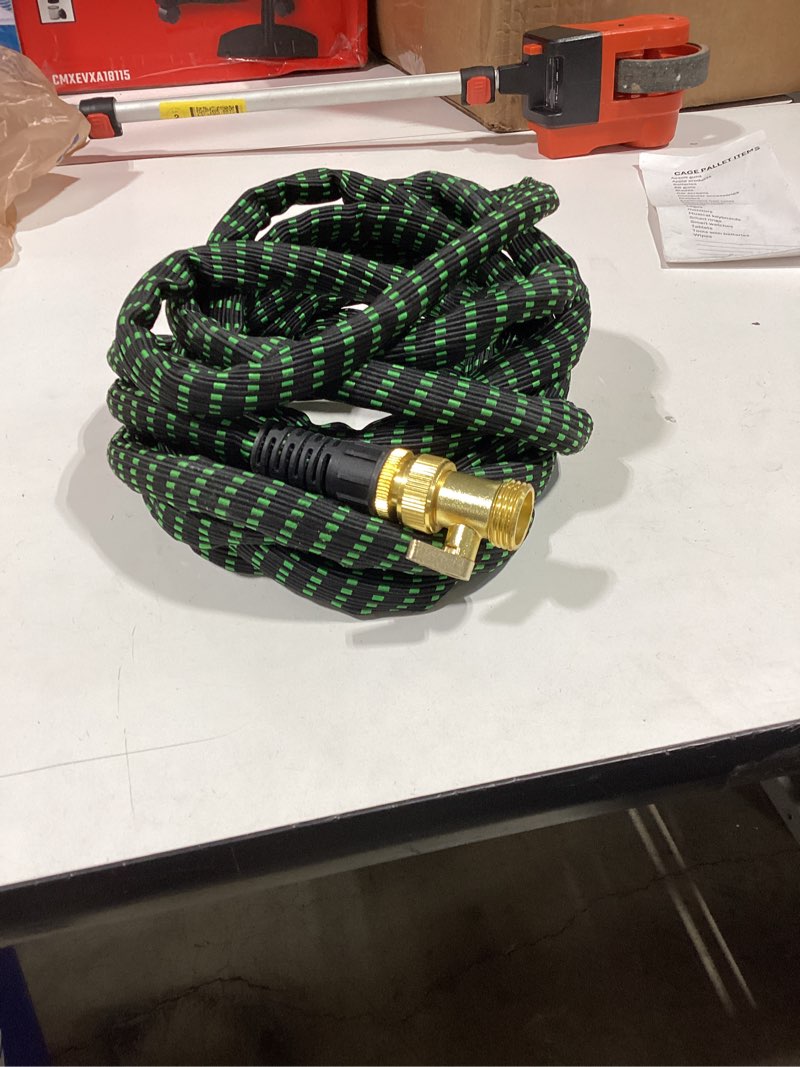 Condition photo showing Good Condition for flex-able hose xtreme 1-in x 50-ft kink free woven green hose