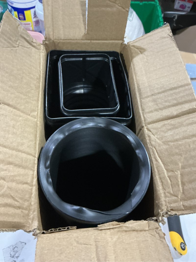 Condition photo showing As Is for 2 pack flexible rain gutter downspout extensions,drain downspout extender,gutter extension flexible,down spout drain extension pipes,extendable from 21 to 60 inches (black) 2pcs black