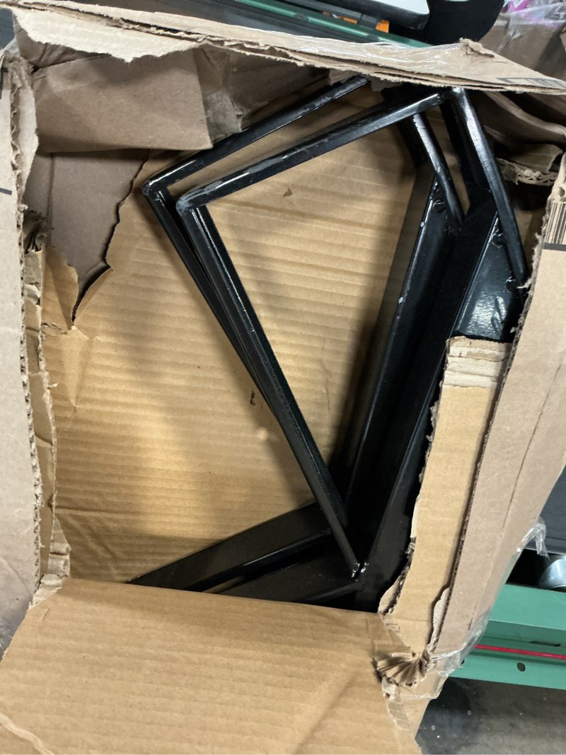 Condition photo showing As Is for steel stair step riser 2 pack, 4-step steel stair stringer, one step stair stringer for outdoor steps and outdoor stairs 4 step 2
