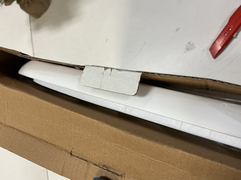 Condition photo showing Good Condition for Baby High Chair Tray Compatible with Stokke Tripp Trapp Chair (V2 and Beyond) with Smooth Surface and Strong Suction Power Made of Food-Safe Plastic (BPA BPS BPF Lead Phthalate Free) - White