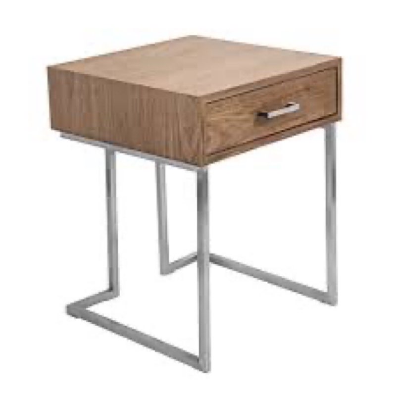Chloe Accent Table, Taupe